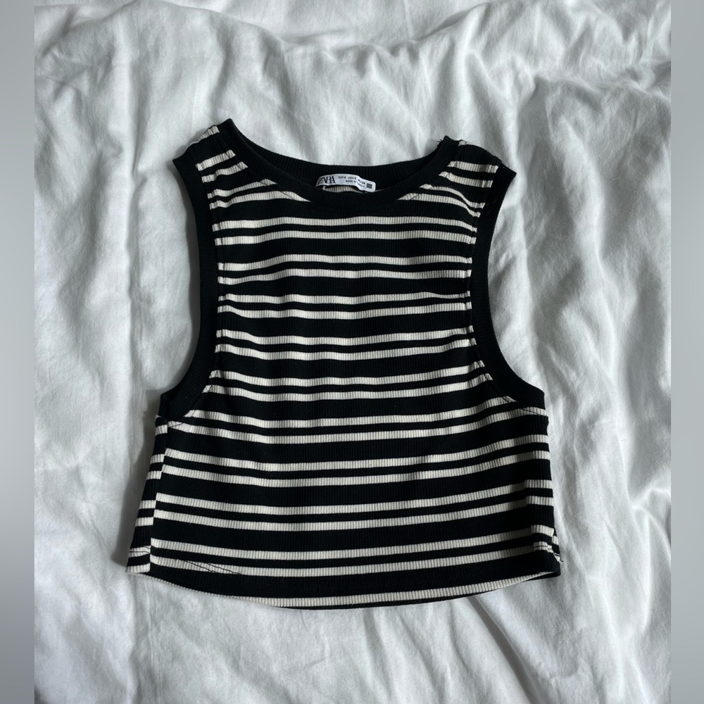 Zara striped top